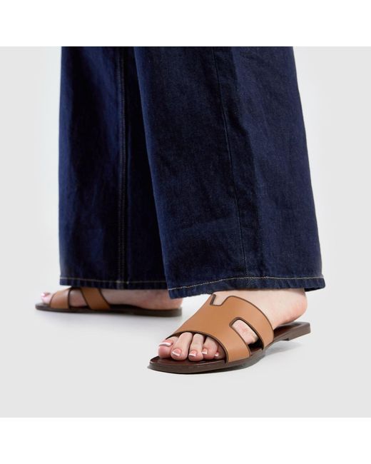 Schuh Brown Tandra Mule Sandals