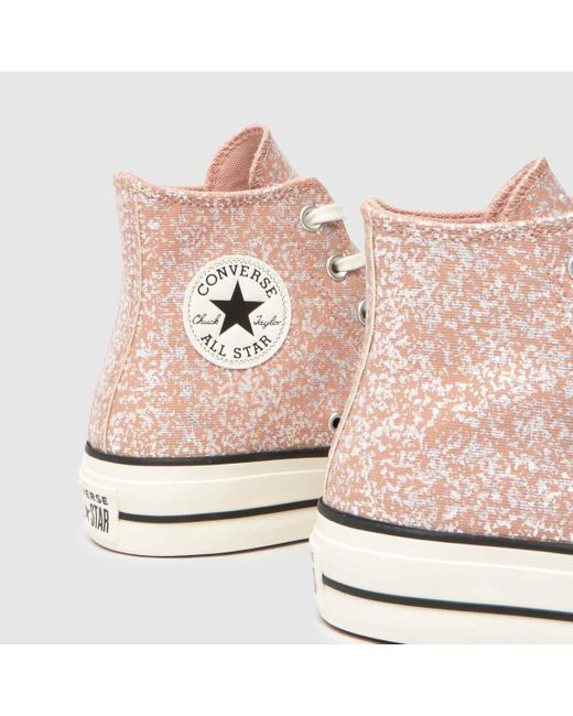 Converse Pink All Star Lift Trainers