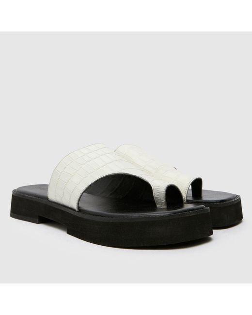 Schuh Black Tori Mule Sandals