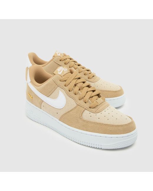 Nike Natural Air Force 1 Trainers
