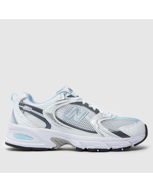 New Balance White 530 Trainers In