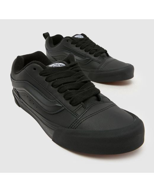 Vans Black Knu Skool Trainers for men