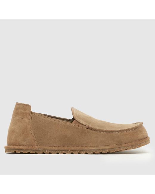Birkenstock Natural Utti Slip On Leve Shoes for men