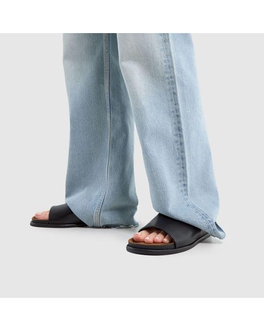 Vagabond Black Shoemakers Effie Slide Sandals