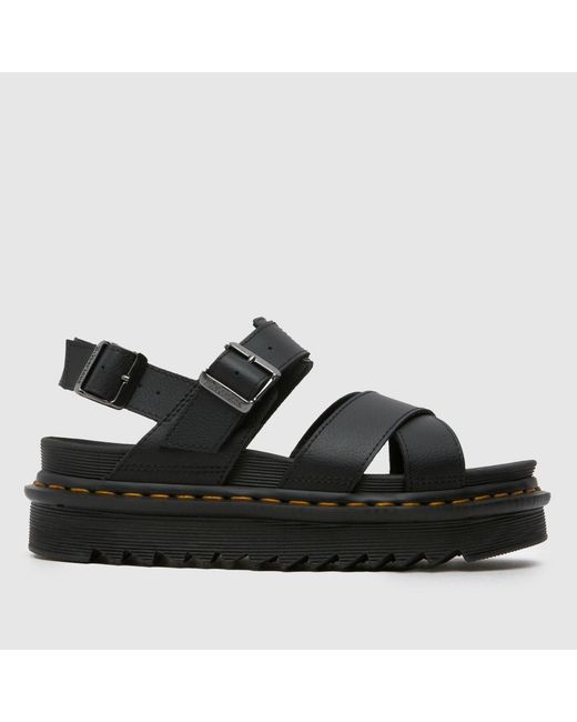 Dr. Martens Black Dr Martens Voss Ii Sandals