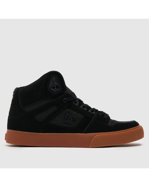 Dc Black Pure High Top Wc Trainers for men