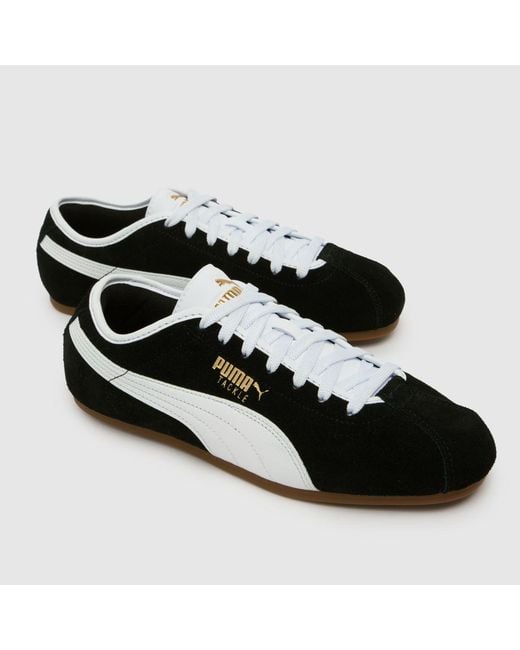 PUMA Black Tackle Trainers for men