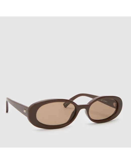 Le Specs Brown Outta Love Sunglasses