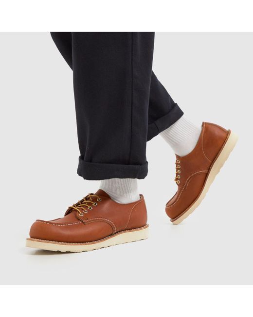 Red Wing Brown Shop Moc Oxford Shoes In for men