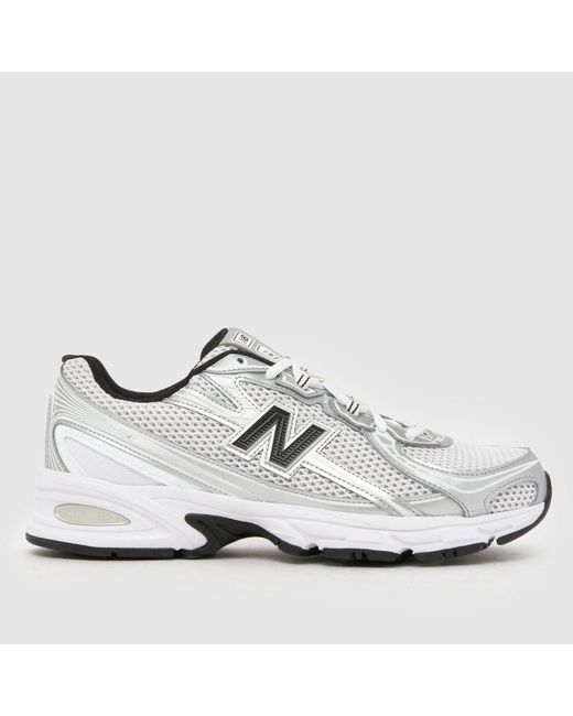 New Balance White 740 Trainers for men