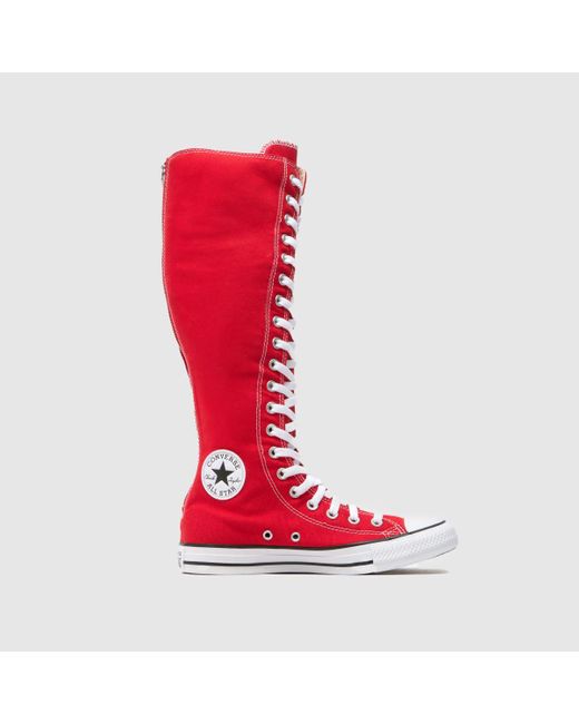 Converse Red All Star Xxhi Trainers