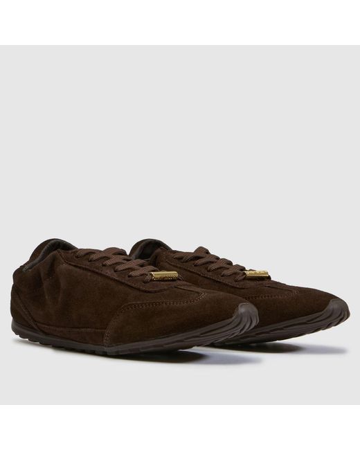 Steve Madden Brown Bobby-S Trainers
