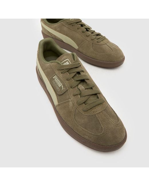 PUMA Green Palermo Trainers for men