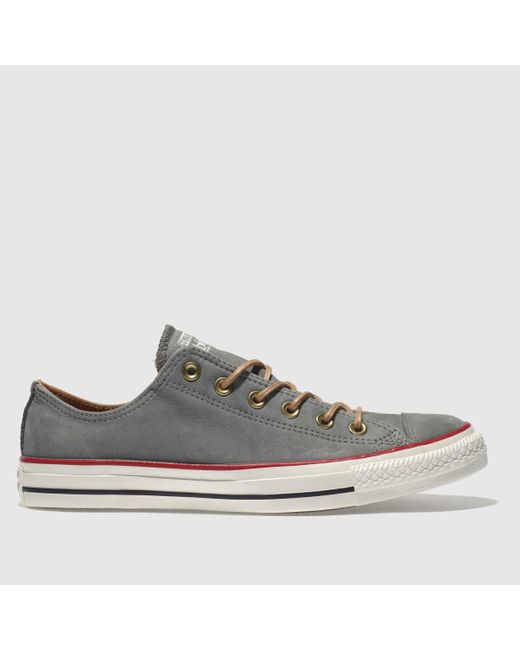 Converse Gray All Star Earthy Buck Ox Trainers for men
