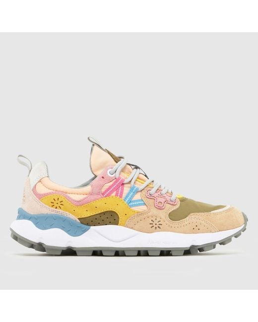 Flower Mountain Blue Yamano 3 Trainers