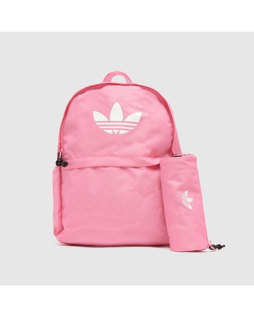 Adidas Pink Adicolor Backpack Set