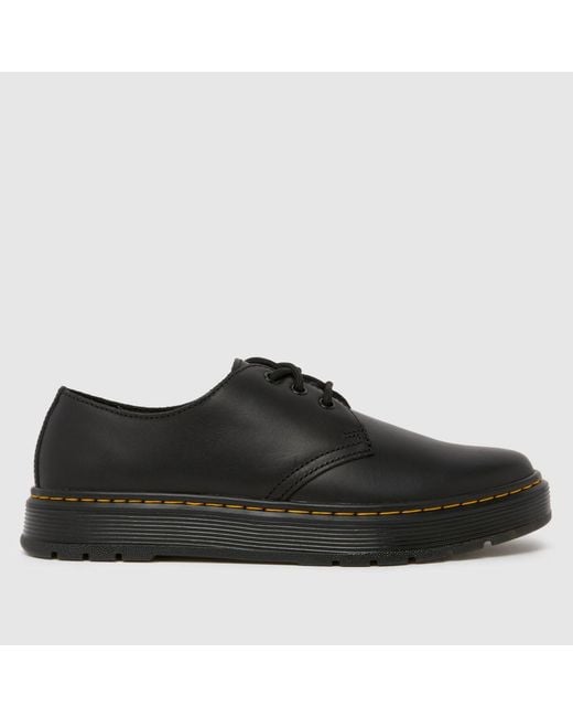 Dr. Martens Black Brookline Lo Shoes for men