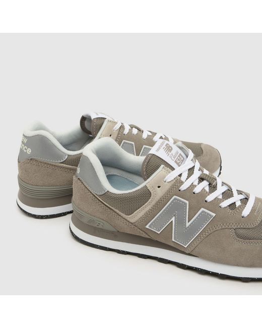 New Balance Gray 574 Trainers for men