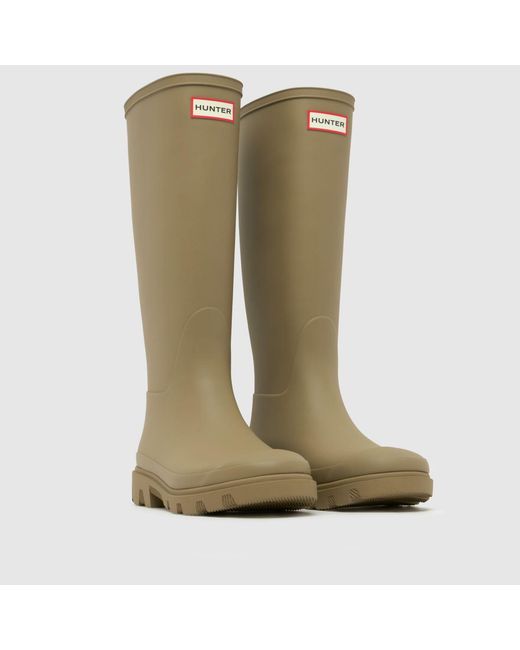 Hunter Green Downpour Tall Boots