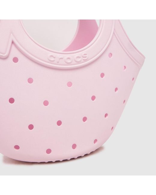 CROCSTM Pink Medium Buckle Tote