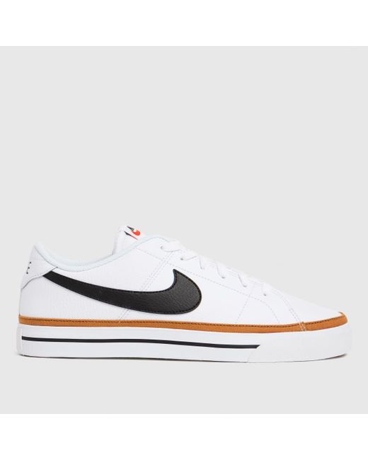 Nike White Brown Court Legacy Trainers for Men Lyst UK Nike White Brown Court Legacy Trainers for Men Lyst UK