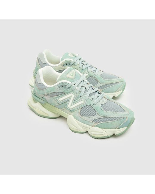 New Balance Green 9060 Trainers