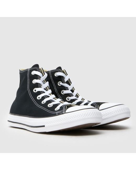 Converse Black All Star Hi Trainers