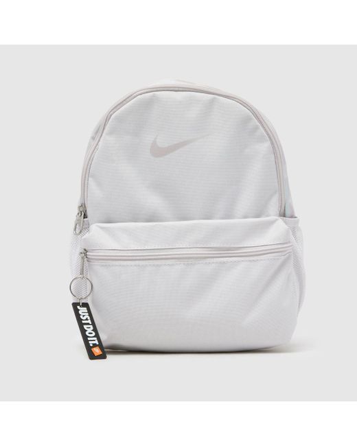 Nike White Brasilia Jdi Mini Backpack