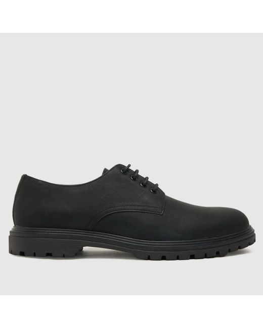 Schuh Black Paul Lace-up Shoes In for men