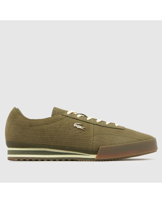 Lacoste Green Aura Trainers for men