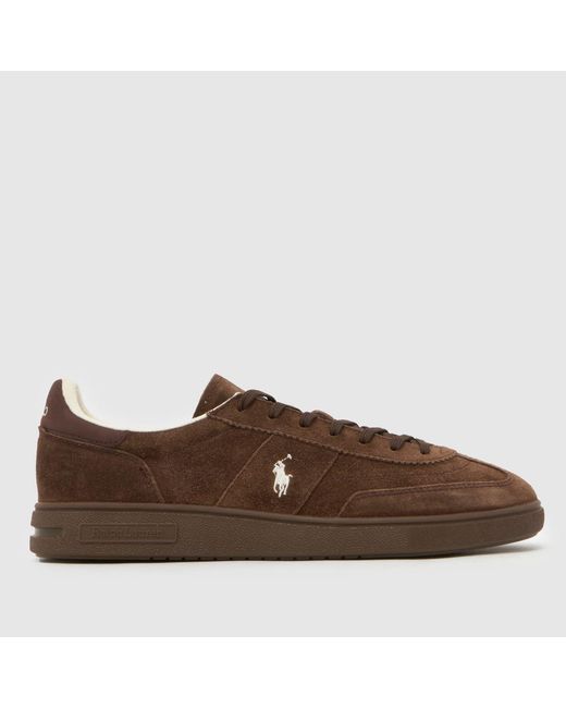 Polo Ralph Lauren Brown Bedford Trainers for men