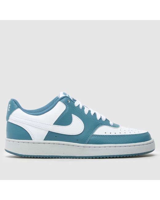 Nike Blue Court Vision Trainers
