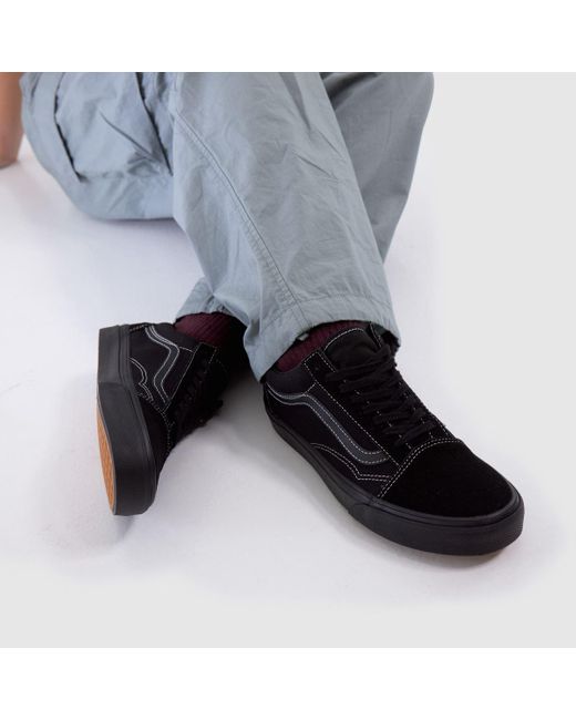 Vans Black Old Skool Trainers