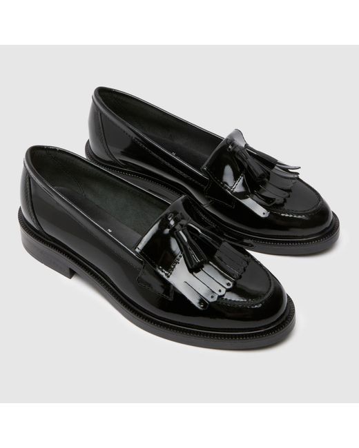 Schuh Black Lizzie Loafer Flats