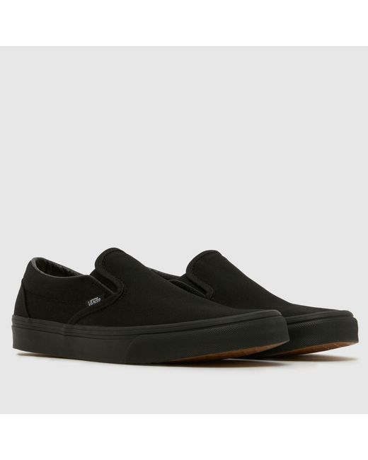 Vans Black Classic Slip On Trainers for men