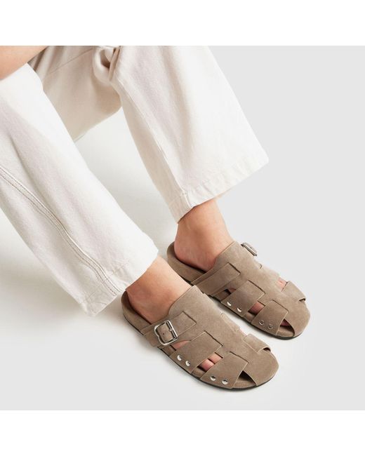Bibi Lou Brown Dakota Mule Sandals