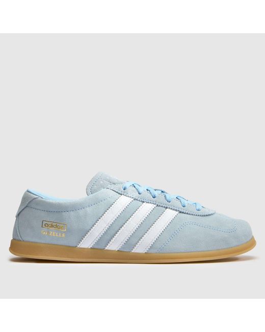 Adidas Blue Gazelle Lo Pro Trainers