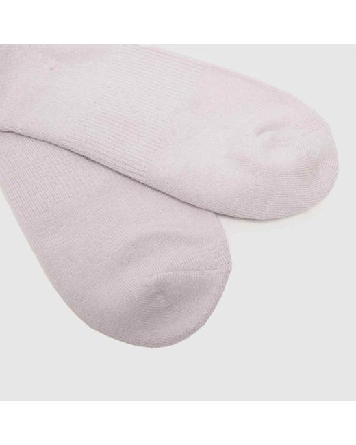 New Balance Green Small Logo Knit Socks 3 Pack