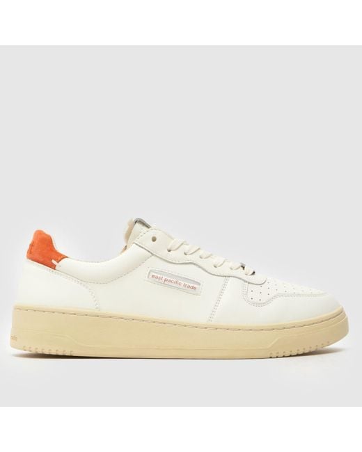 East Pacific Trade White Court Trainers for men