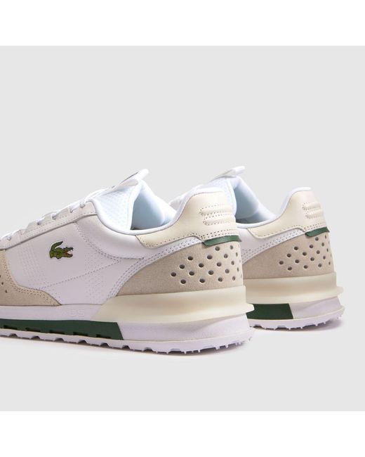 Lacoste White Slam Break Trainers for men