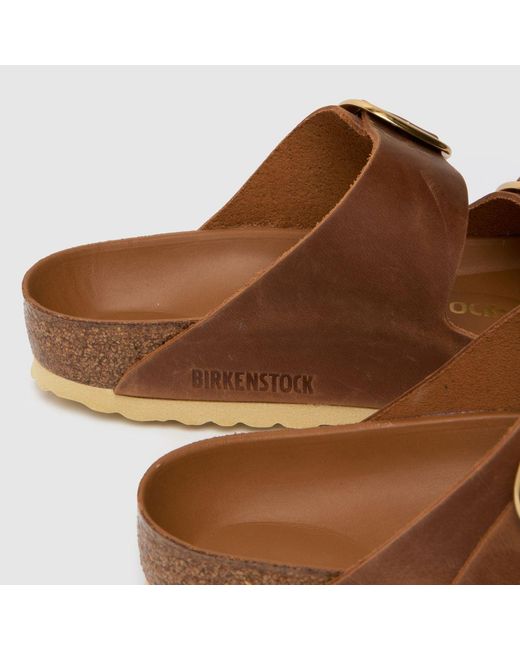 Birkenstock Brown Arizona Big Buckle Sandals
