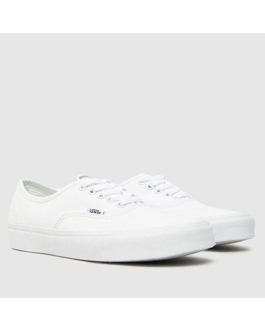 Vans White Authentic Trainers