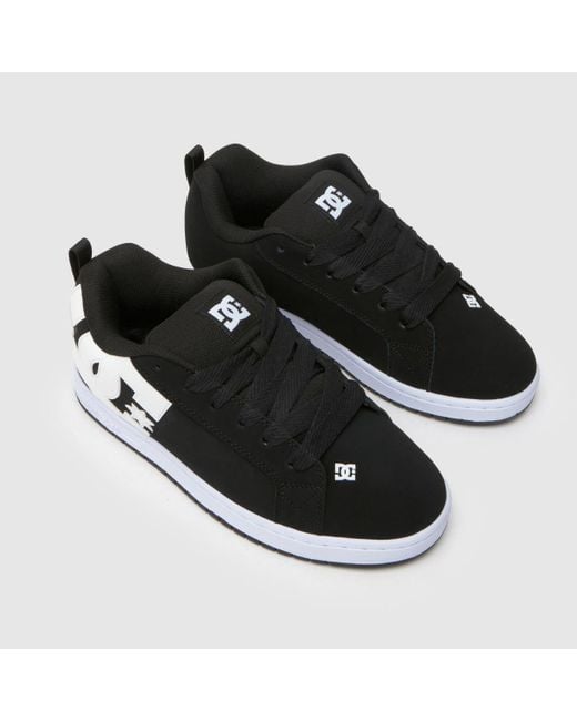 Dc Black Court Graffik Trainers for men