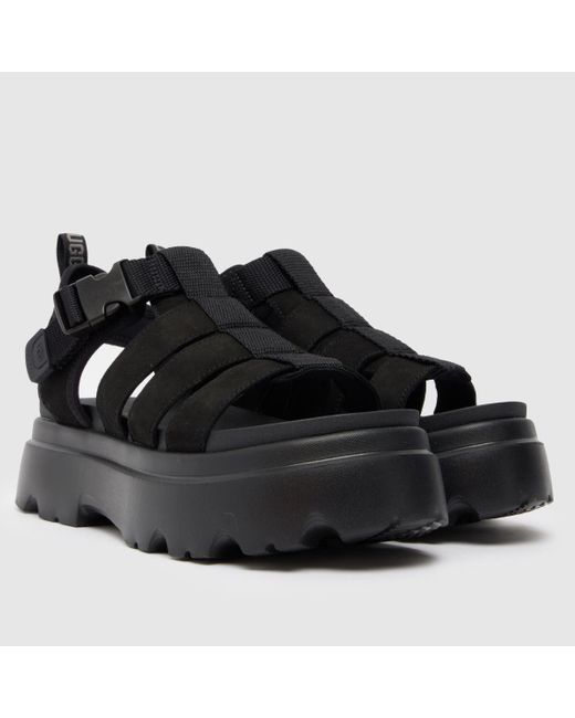 Ugg Black Cora Sandals In