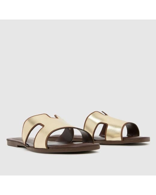 Schuh Brown Tandra Mule Sandals