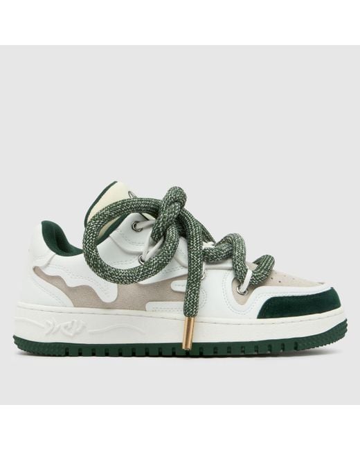 Acupuncture Green Fat Laces Trainers In for men