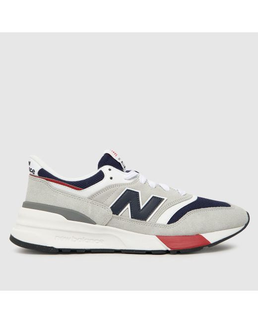 New Balance White 997 Trainers In for men