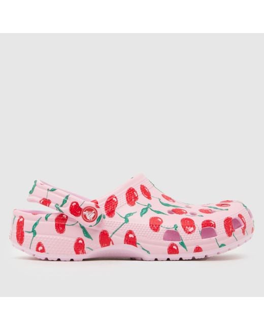 CROCSTM Red Classic Cherry Clog Sandals