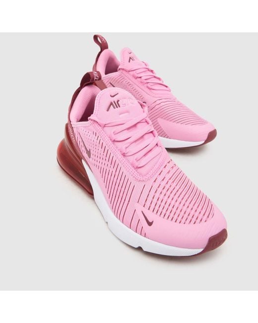Nike Pink Air Max 270 Trainers