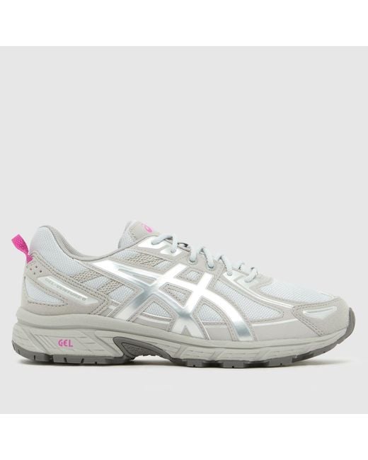 Asics White Gel-Venture 6 Trainers